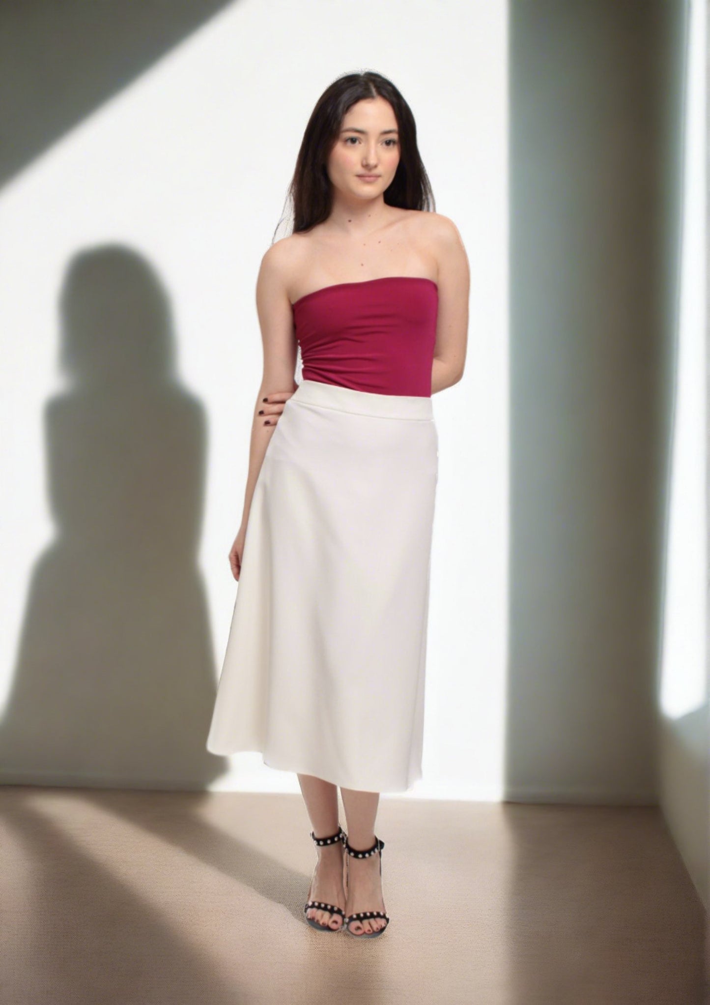 A-Line Skirt PDF Sewing Pattern — Sophia — Mini & Midi Length — Friedlies