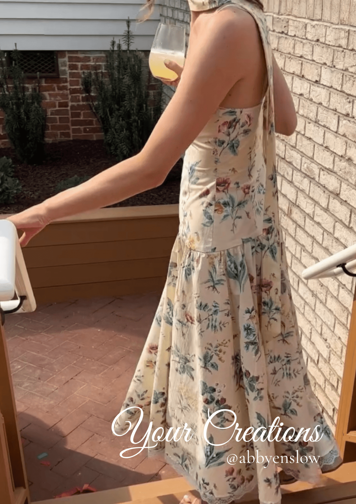 Aurora Dropped Waist Dress PDF Sewing Pattern — Friedlies