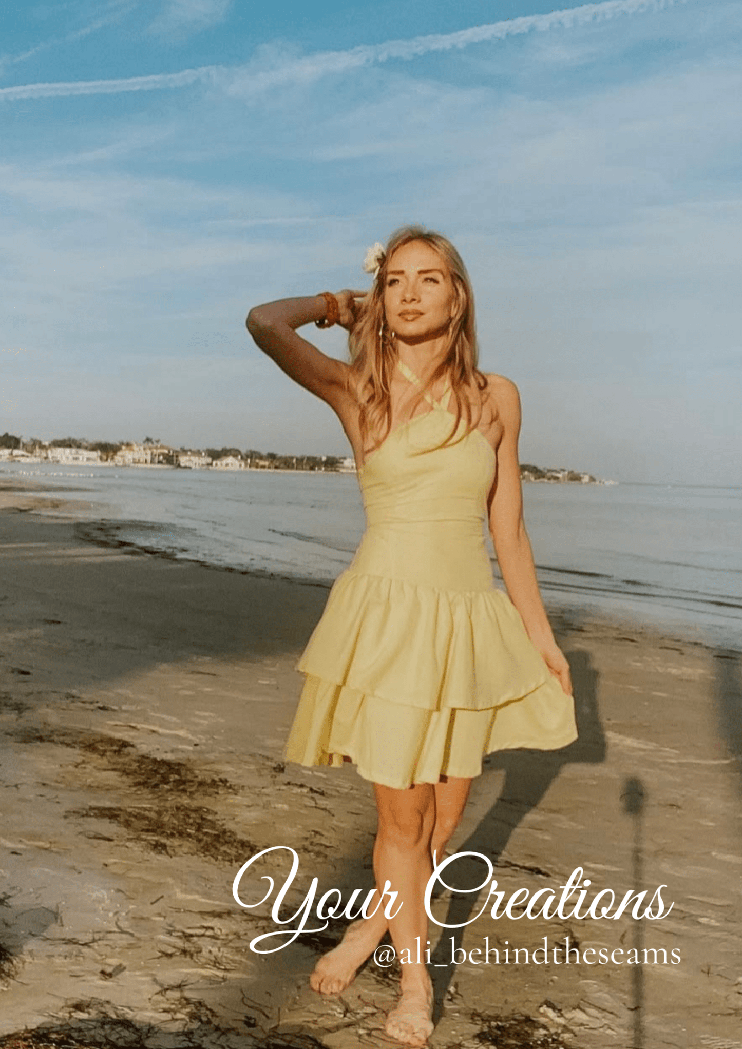 Aurora Dropped Waist Dress PDF Sewing Pattern — Friedlies