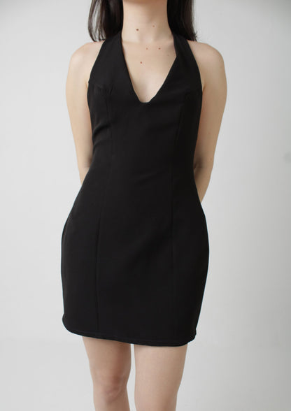 Backless V-Neck Mini Dress PDF Sewing Pattern — Adrianna — Friedlies