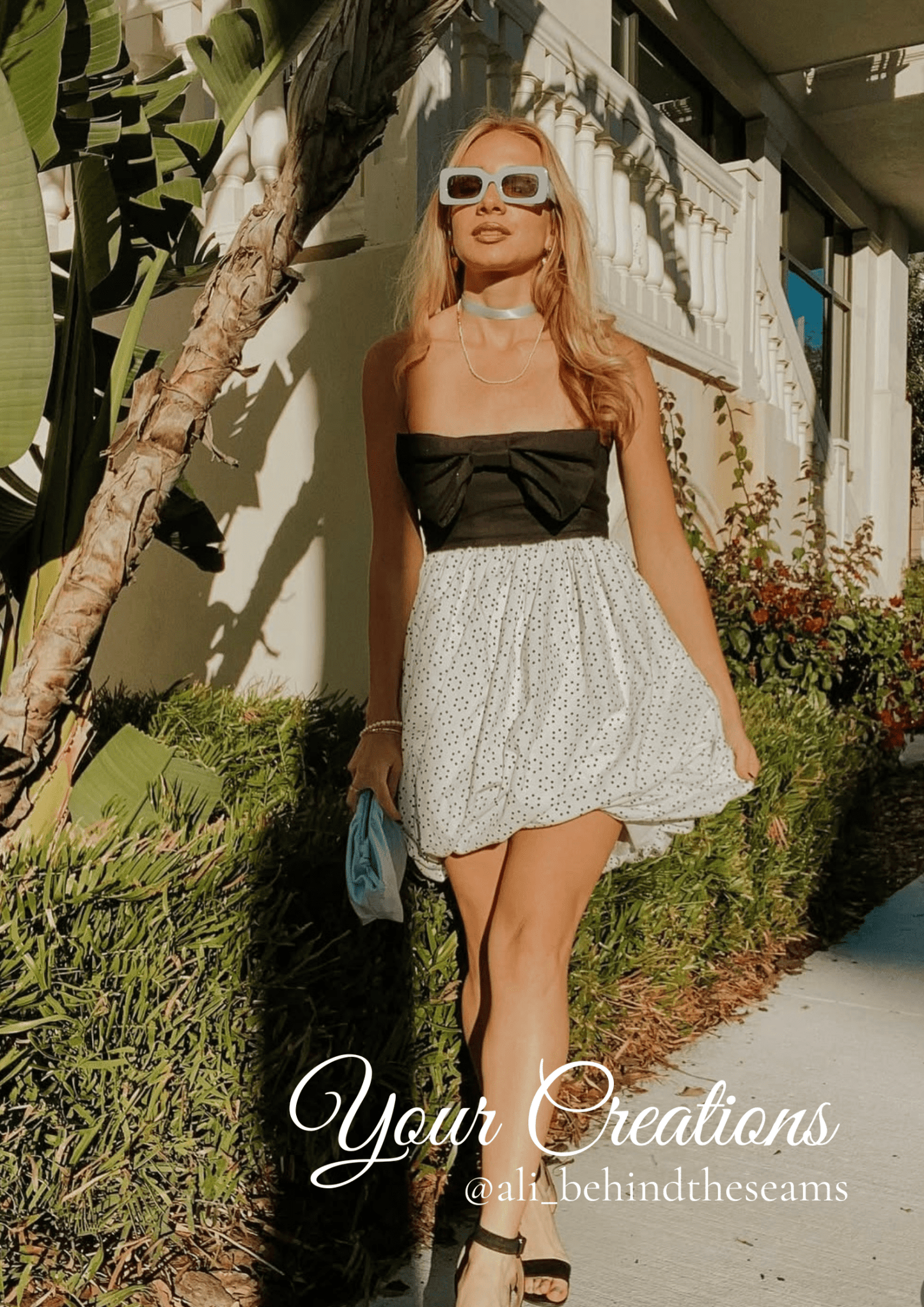 Bubble Hem Dress, Top & Skirt PDF Sewing Pattern — Adeline — Friedlies