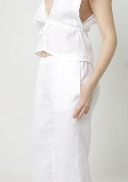 Linen Co-ord PDF Bundle — Millie & Eloise — Pants & Top Sewing Patterns — Friedlies