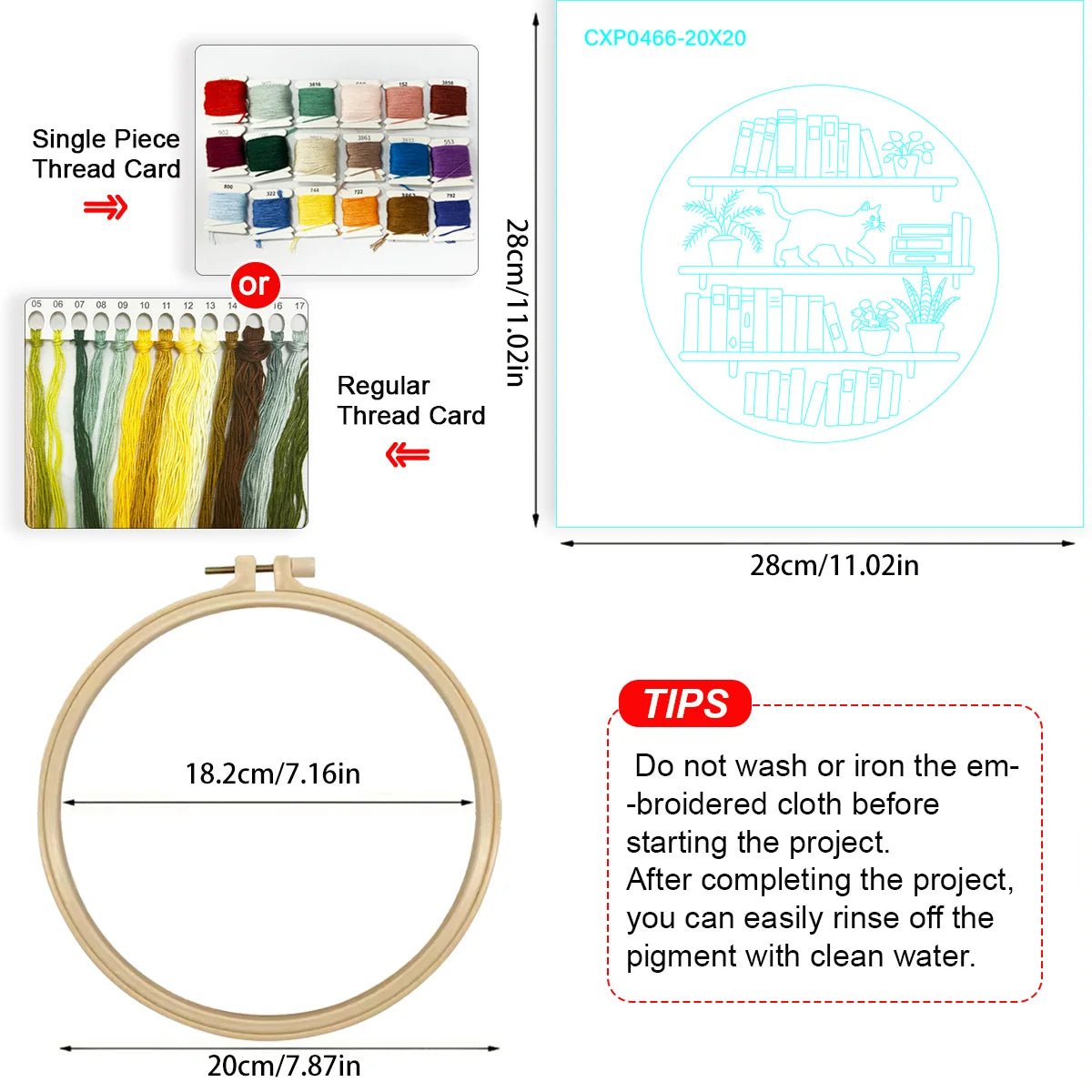 Embroidery Kit Booktok - Friedlies