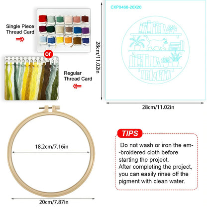 Embroidery Kit Booktok - Friedlies