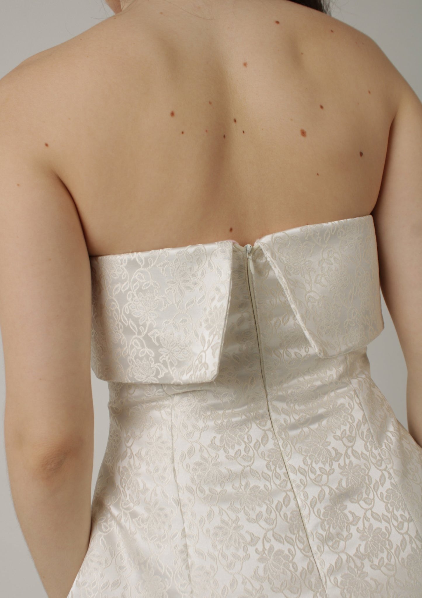 Hourglass Bandeau Strapless Mini Dress PDF Sewing Pattern — Lily — Friedlies