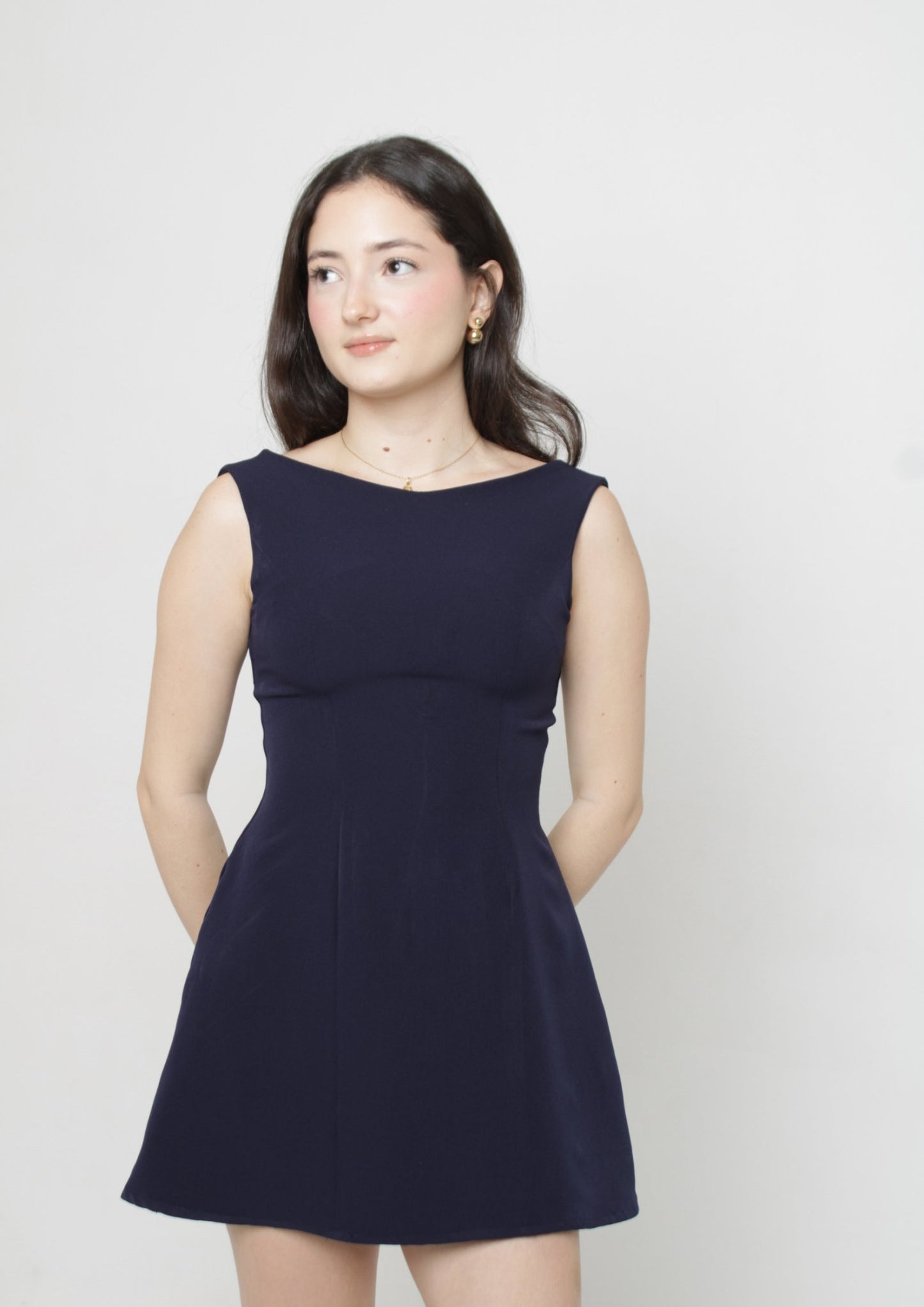 Easy Pocket Dress PDF Sewing Pattern — Penelope — Everyday Style — Friedlies