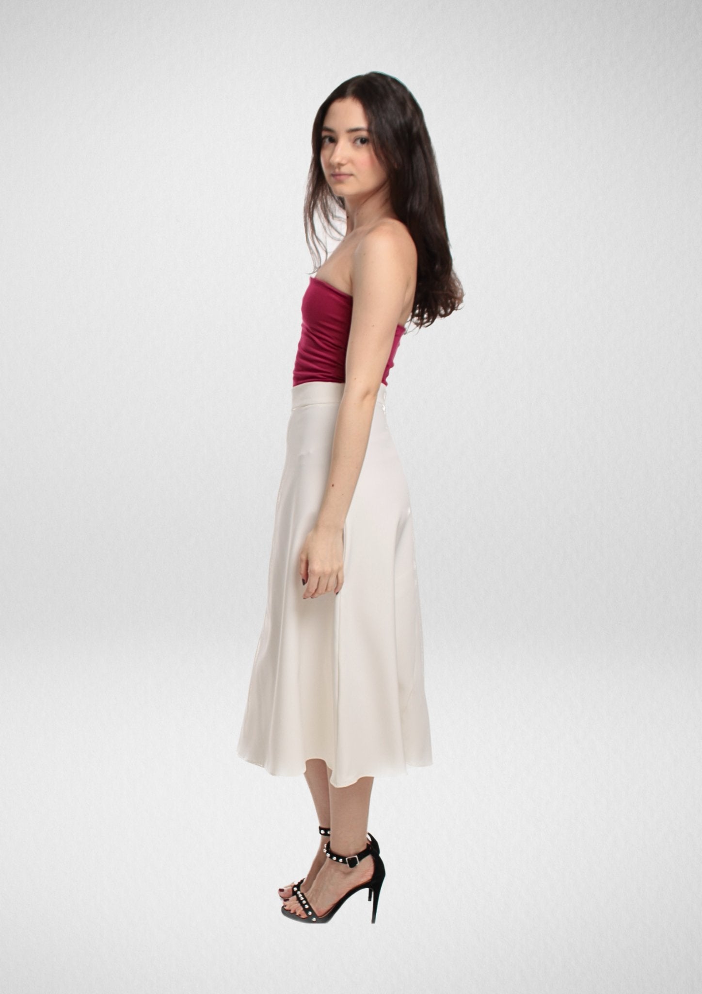 A-Line Skirt PDF Sewing Pattern — Sophia — Mini & Midi Length — Friedlies
