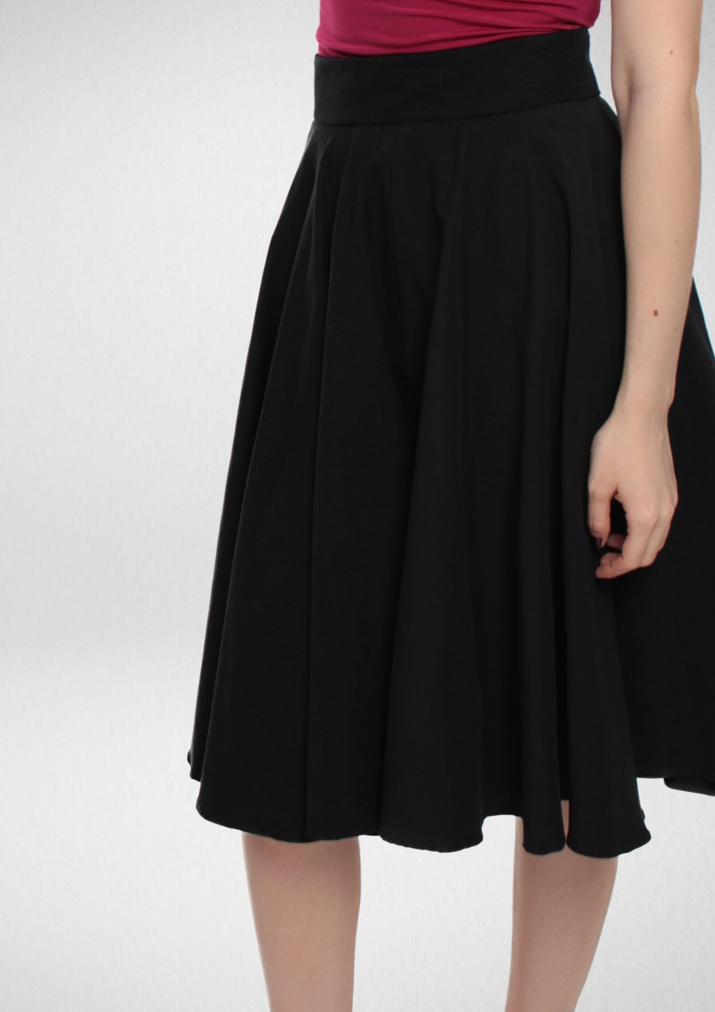Circle Skirt PDF Sewing Pattern — Olivia — Vintage Full Skirt Style — Friedlies