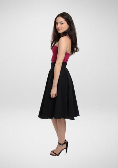 Circle Skirt PDF Sewing Pattern — Olivia — Vintage Full Skirt Style — Friedlies