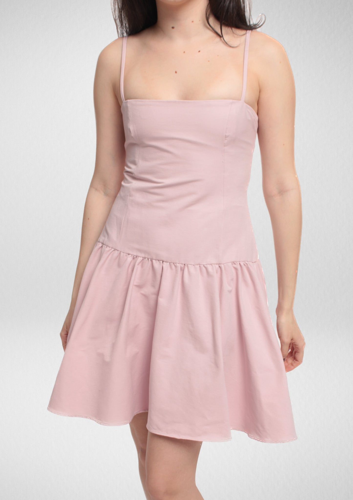 Dropped Waist Dress PDF Sewing Pattern — Aurora — Mini & Maxi Style — Friedlies