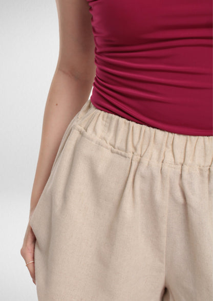 High Waisted Shorts PDF Sewing Pattern — Bella — Summer Style — Friedlies
