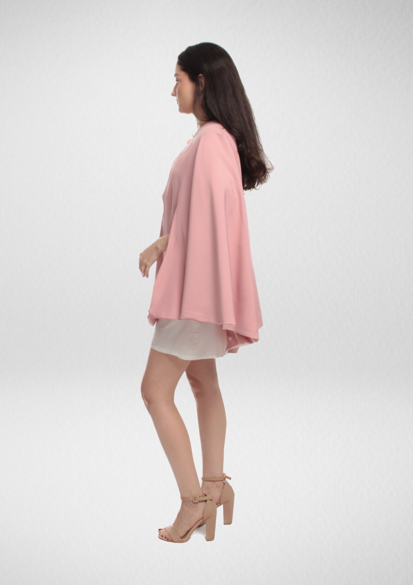 Long Floor Length Cape PDF Sewing Pattern — Lucy — Elegant Style — Friedlies