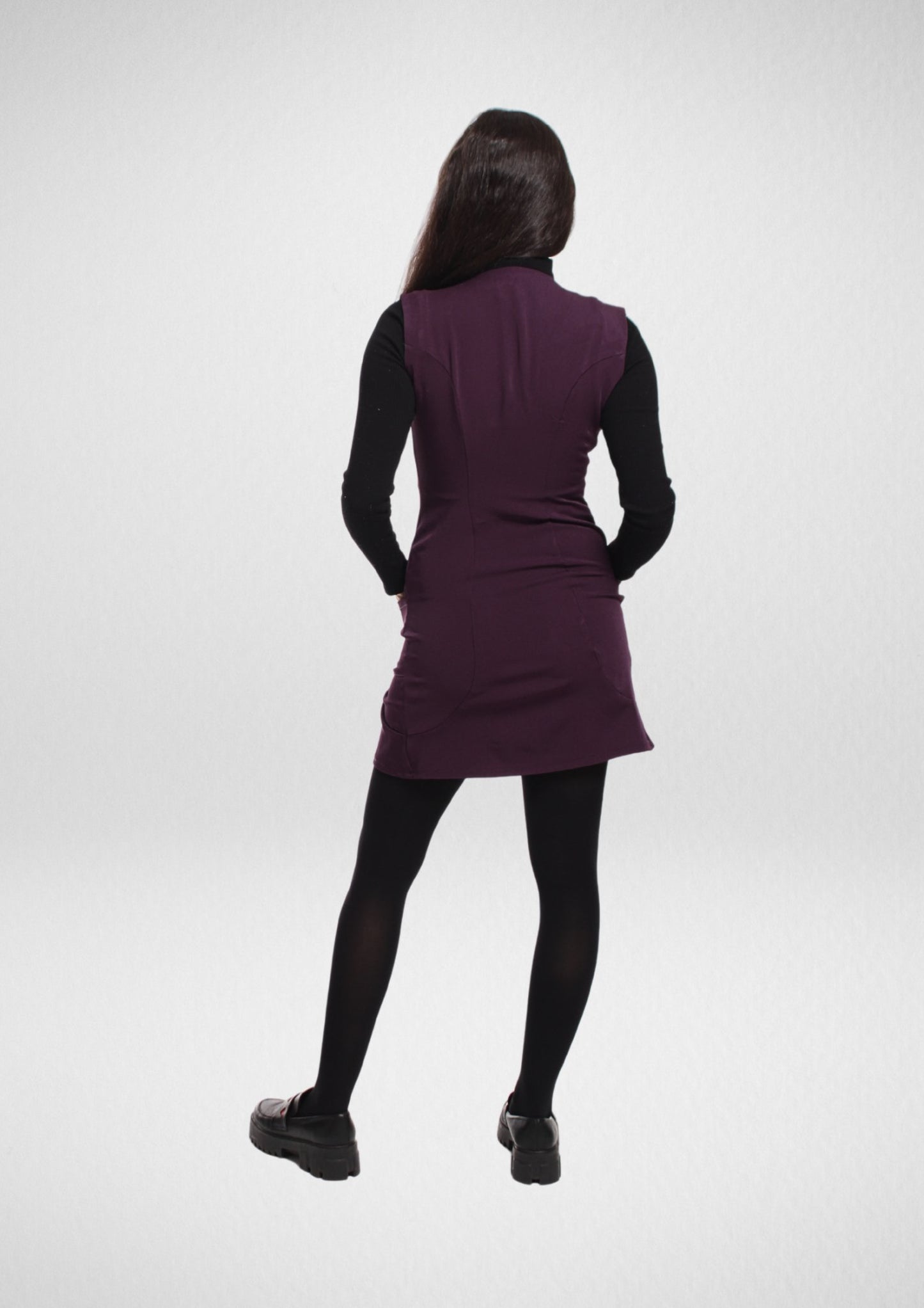 Button-Down Dress with Pockets PDF Sewing Pattern — Rose — Preppy Style — Friedlies